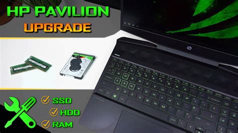 HP Pavilion 15 Gaming Upgrade RAM / SSD / HDD - Disassembly Guide - YouTube