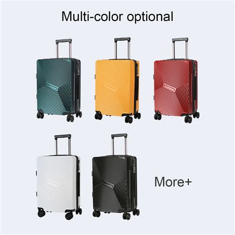 China Custom tag travel 3 piece Trolley Suitcase Luggage factory ...