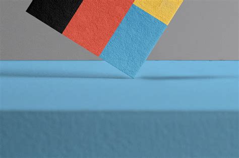 Textured Business Card Mockup No.01 on Behance