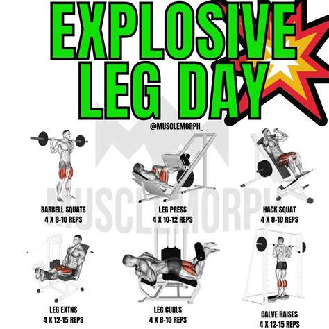 LEG DAY WORKOUT | Leg workouts gym, Gym workouts for men, Intense leg workout