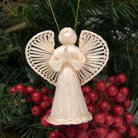 Small Hanging Angel Christmas Ornament