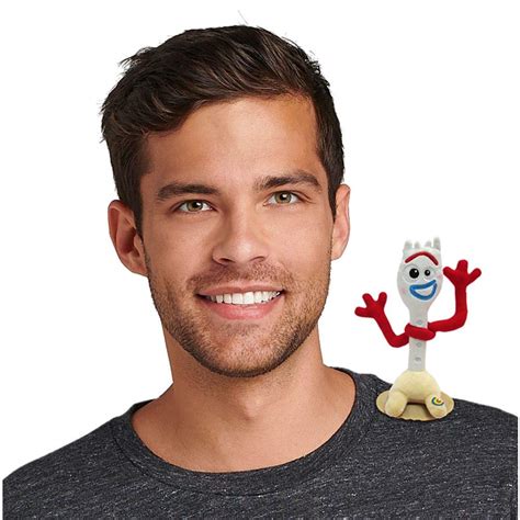 Buy Disney Pixar Forky Magnetic Shoulder Plush – Toy Story 4 Online at ...