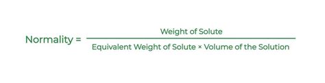 Normality - Definition, Formula, Equations and Solved Examples