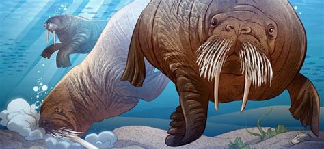 Animals Illustrated: Walrus - Inhabitmedia