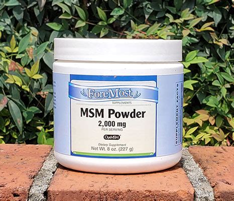 MSM Powder – The Herb Shop of Vinings