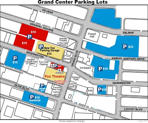 Fox Theater St Louis Parking Map | MSU Program Evaluation