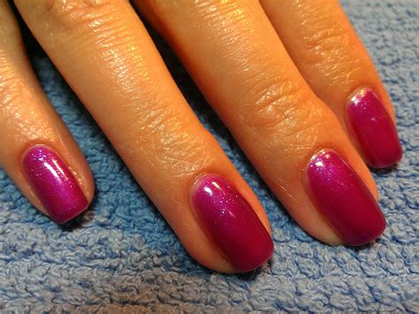Gelish - Custom Hot Pink Mix | Nail polish, My nails, Nails