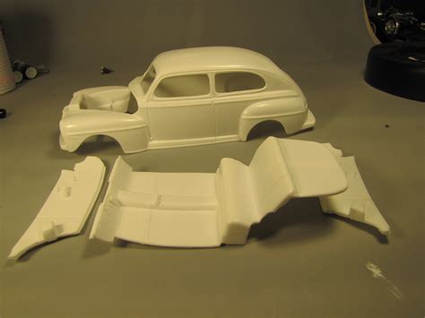 New from MAD (Morgan Automotive Detail)--1948 Ford Tudor Sedan resin transkit - Car Aftermarket ...