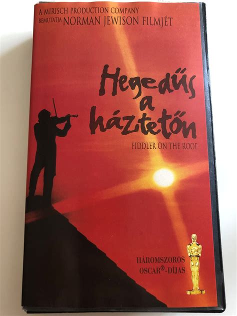 Fiddler on the roof VHS 1971 Hegedűs a háztetőn / Directed by Norman ...