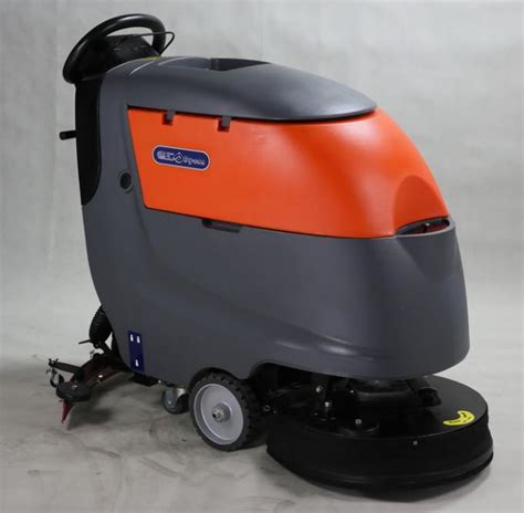 Customized Walk Behind Scrubber Sweeper / Industrial Floor Mopping Machine