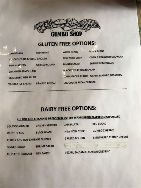 Gumbo Shop Gluten Free - New Orleans - 2020