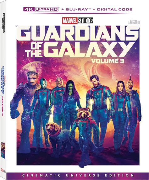 Guardians of the Galaxy Vol. 3 4K Blu-ray