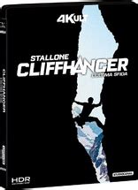 Cliffhanger 4K Blu-ray (Cliffhanger - L'ultima sfida) (Italy)