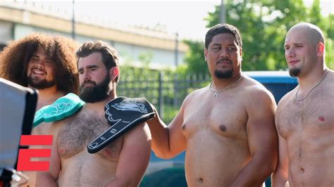 5 Eagles offensive linemen bare it all in ESPN magazine's 'Body' issue