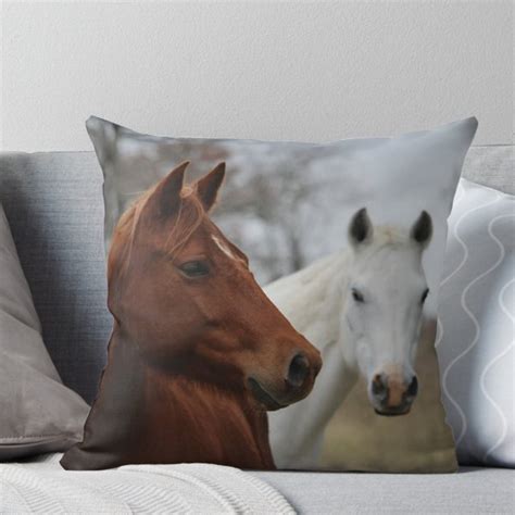 Wild Horses Throw Pillow by ElizabethiB | Horses, Horse throw pillows, Throw pillows