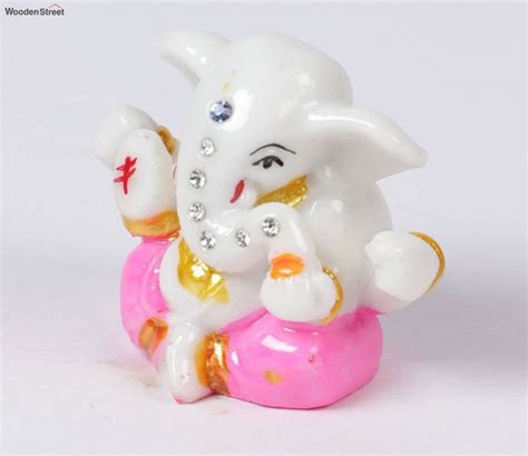 Buy Handpainted Lord Ganpati Decorative Idol Online in India at Best ...