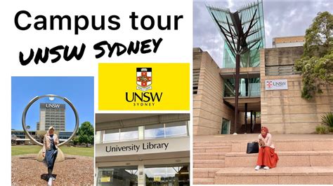 UNSW Sydney campus tour!! - YouTube