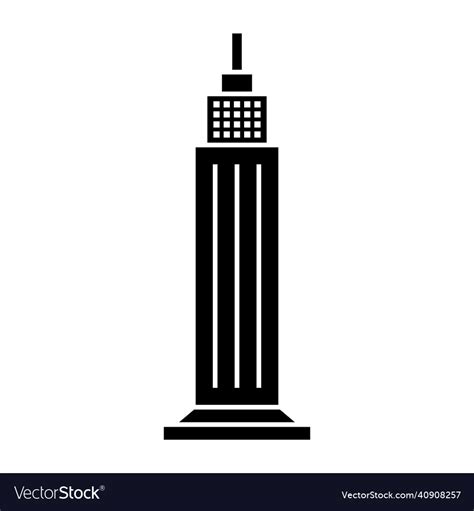 Skyscraper icon design template isolated Vector Image