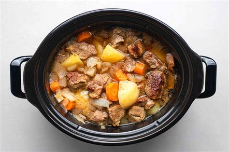 Traditional Slow Cooker Irish Lamb Stew Recipe