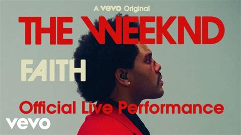 The Weeknd: Faith (Official Live Performance) (Music Video 2020) - IMDb