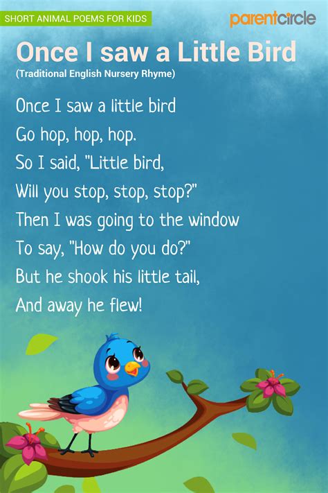 Animal Poems For Kindergarten