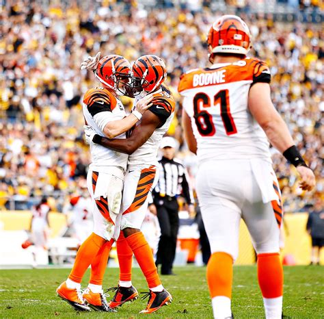 Bengals Celebrate - Photos: Bengals vs. Steelers - ESPN