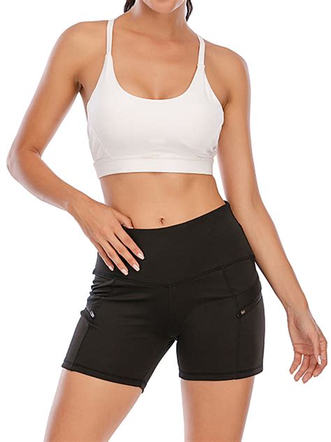 women workout yoga shorts