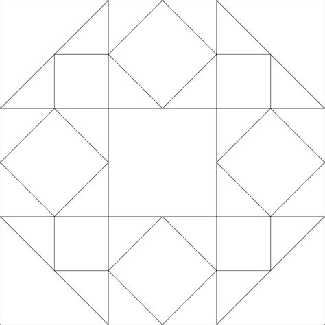 Imaginesque: Quilt Block 42, Pattern&Templates