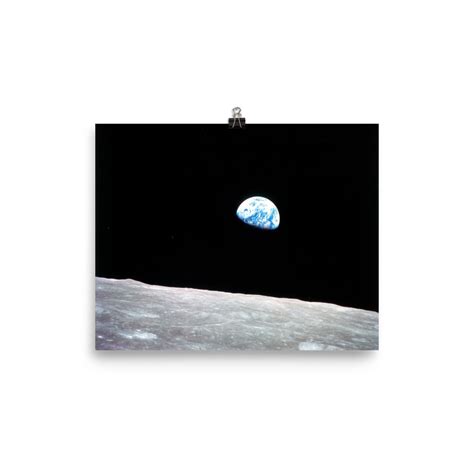 Earthrise poster – Apes In Space