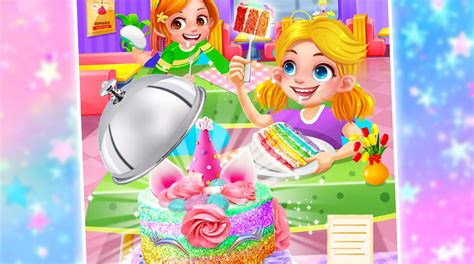 Unicorn Food - Sweet Rainbow Cake Desserts Bakery: Free PC Play