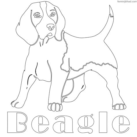 Beagle Pages Printable Coloring Pages