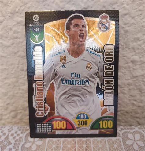 Cristiano Ronaldo cr7 balon de oro 2017-18 real madrid panini | Vinted