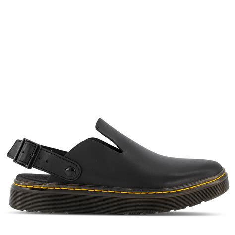 Dr Martens Carlson Mule Black Lusso | Hype DC