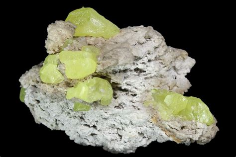 2.4" Sulfur Crystals on Matrix - Italy (#92616) For Sale - FossilEra.com