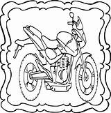 Motorcycle Coloring Book  Easy And Fun Motorcycles For sketch template