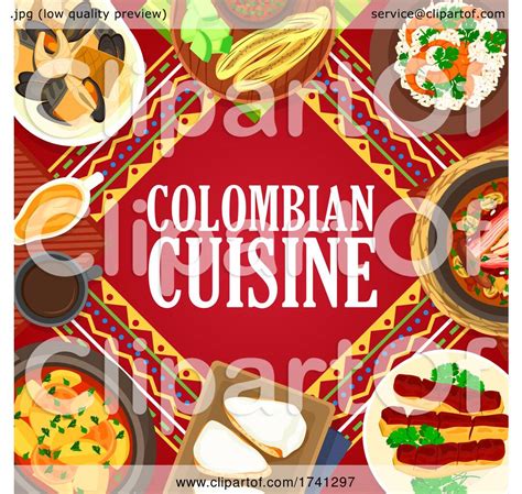 Colombian Cuisine by Vector Tradition SM #1741297