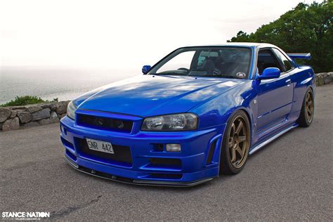 2001 Nissan Skyline R34 GT-R tuning custom supercar wallpaper ...