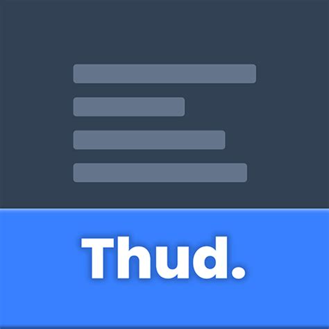 Thud - Apps on Google Play