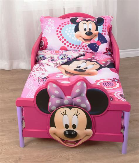 DAANIS: Minnie Mouse Toddler Bedding Set