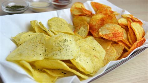 How to Make Potato Chips - Easy Homemade Potato Crisps Recipe - YouTube