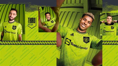 Manchester United & adidas launch 2022/23 season third kit!