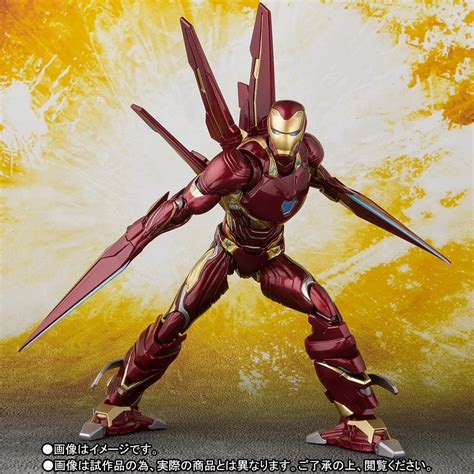 SH Figuarts Iron Man Mark 50 and Nano-Weapon Set - The Toyark - News