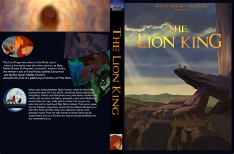 The Lion King DVD Cover by dyb on DeviantArt