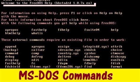 MS-DOS-Part-21-A-command line basic overview | HARTRON EXAM