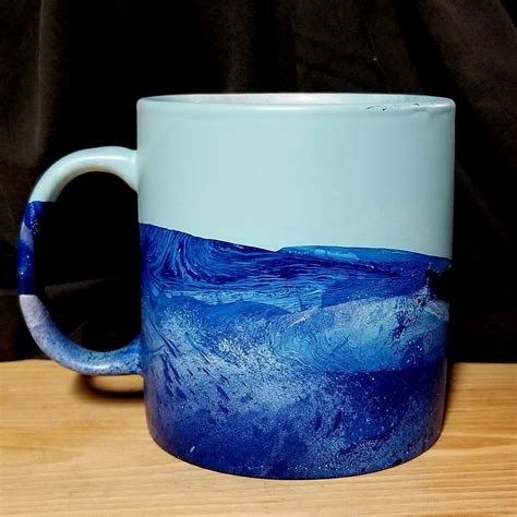 Updates from TenaciousImages on Etsy | Blue coffee mugs, Latte mugs, Mugs