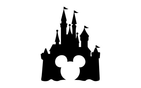 Mickey Disney Castle SVG DXF JPEG - Etsy UK