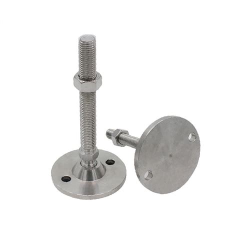 Nickel-Plated Steel Swivel Leveling Mounts with Threaded Stud - China Leveling Mounts and ...