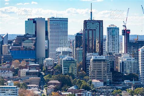 Aerial Stock Image - North Sydney Skyline