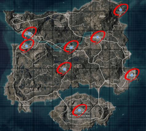 Places To Find CCTV Cameras In Erangel Map in PUBG