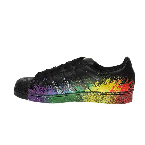 adidas Superstar Rainbow Shoes - OFour